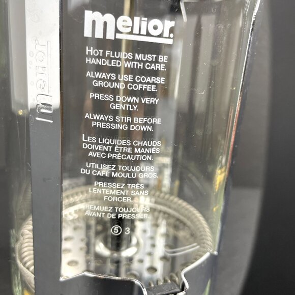 MELIOR French Press Coffee and Tea Infuser 5 Cup - Picture 4 of 8